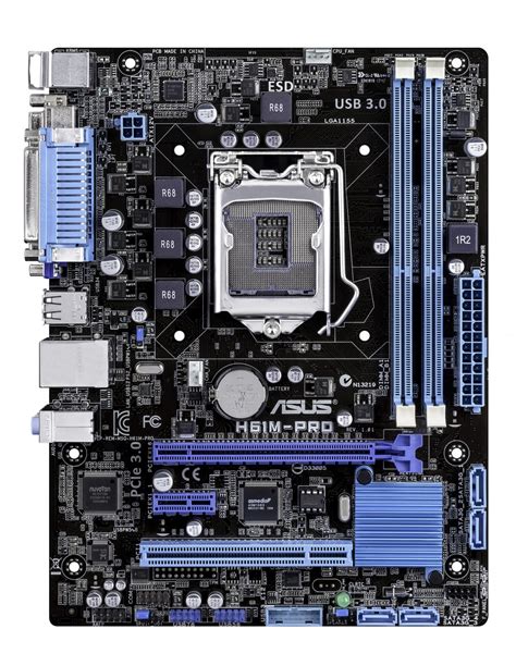 ASUS H61M.